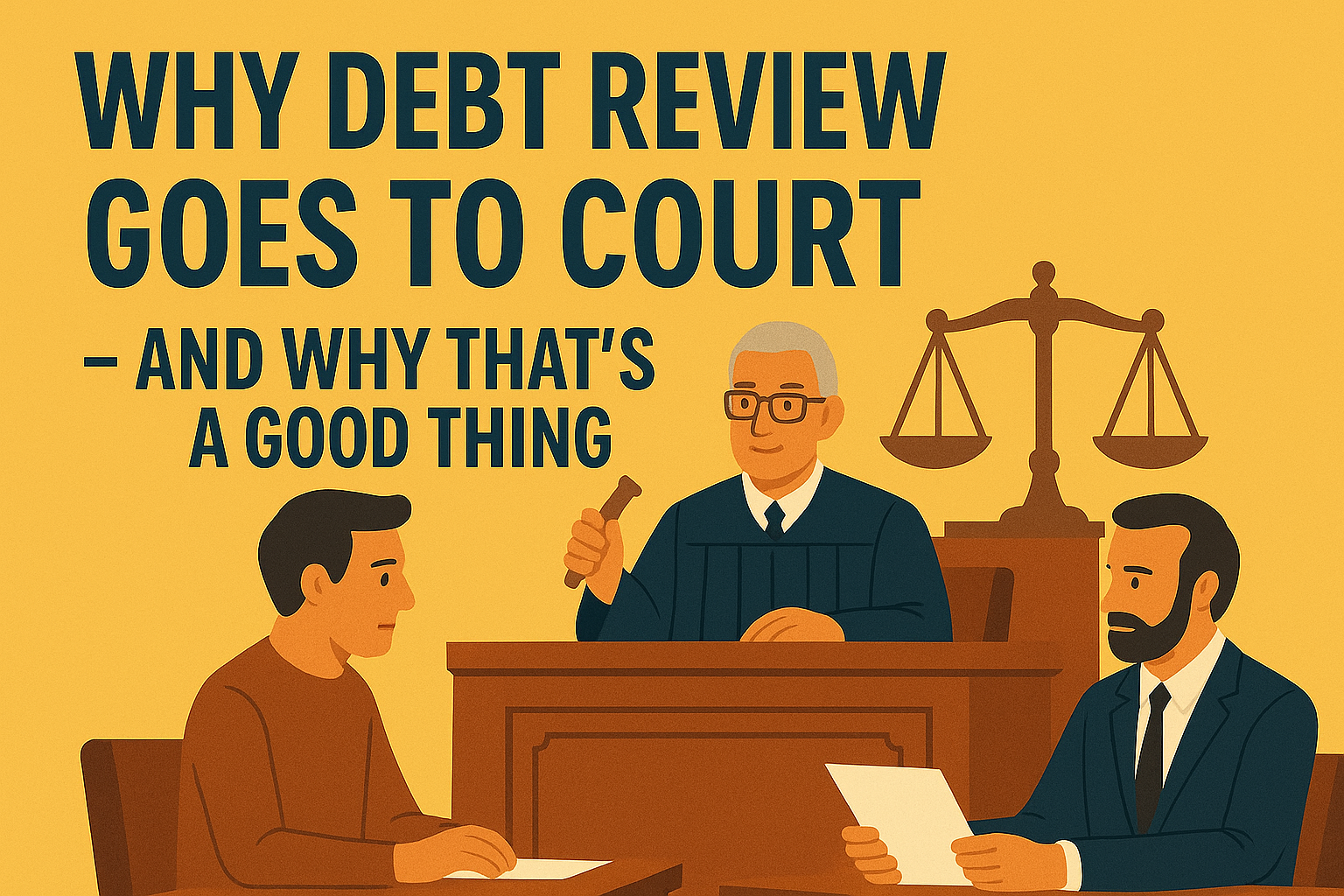 Why Debt Review Goes to Court – And Why That’s a Good Thing